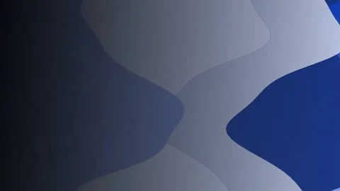 Animated Blue abstract background layered pattern with curved shapes Stock Footage 327833721