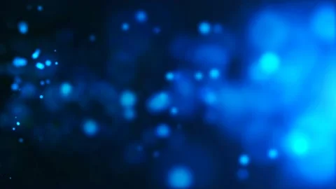 Animated Blue Abstract Flickering Bokeh ... | Stock Video | Pond5