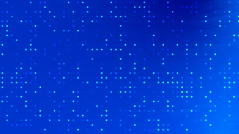 Animated Blue Background with White Dots Scattered Throughout. Stock Footage 281745487