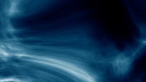 Animated Blue Fractal Background Video Stock Footage 126739953