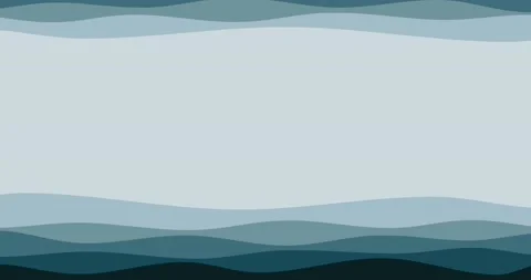 Animated blue gradation up and down wave background Stock Footage 221392099