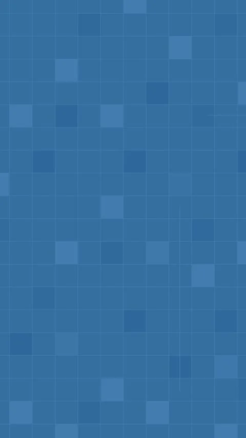 Animated Blue Grid With Subtle Pixel Pattern Transitions Stock Footage 314692120