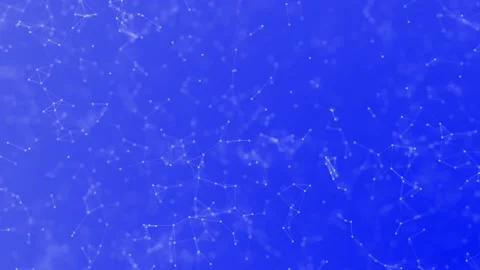 Animated Blue Plexus Animation Background Template Stock Footage 196563148