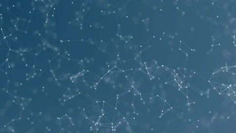 Animated blue plexus background Stock Footage 129043681