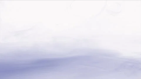 Animated Blue Smoke - White Background Stock Footage 264998064