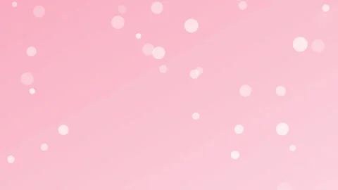 Animated bokeh lights on pink gradient background, 4k resolution, seamless loop Stock Footage 282525485