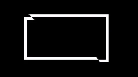 Animated border. Stock Footage 310127926