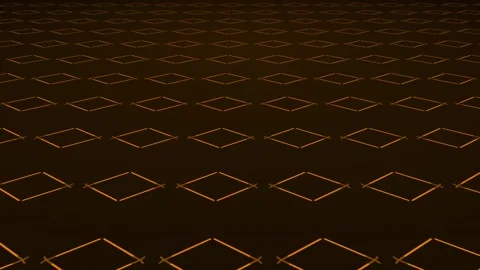 Animated bouncing vivid fading lines creating mirrored symmetrical pattern Stock Footage 328555373
