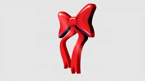 Animated bow tie animation in HD resolution, alpha channel available, Stock Footage 160419932