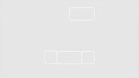 Animated brick wall white icon Stock Footage 275802767