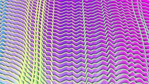 Animated bright planes. abstract purple background. 3d render Stock Footage 101438156