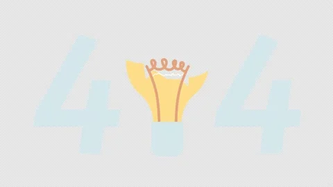 Animated broken light bulb idea Video stock 231509814