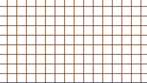 Animated brown lines form many small white squares on white background Stock Footage 292419549