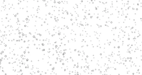 Animated bubbles on Black Background Stock Footage 106902882