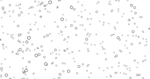 Animated bubbles on Black Background Stock Footage 106902978