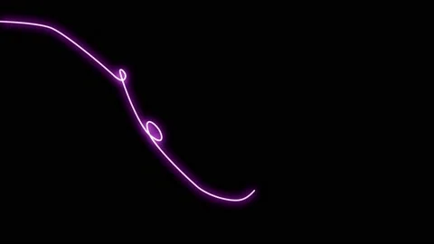 Animated butterfly neon elements effect Video stock 167368517