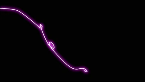 Animated butterfly neon elements effect Video stock 167368518