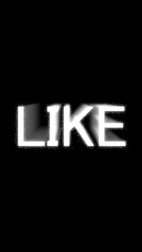 Animated like button vertical video social media glowing text digital heart.. Stock Footage 344282409