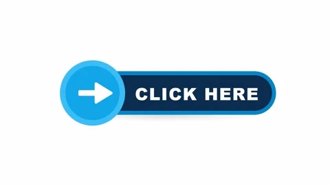 Animated call to action click here button. 4K Video stock 344845244