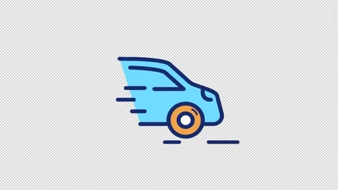 Animated car color icon | Stock Video | Pond5