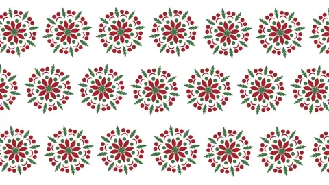 Animated card template snowflake Stock Footage 159734701