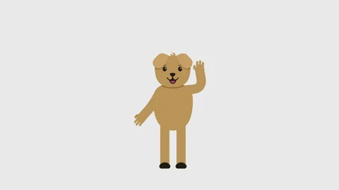 Animated cartoon dog Stock Footage 109166198
