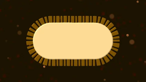 Animated cartoon frame with copy space Stock Footage 116092928