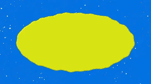 Animated cartoon frame with copy space Stock Footage 116093544