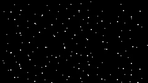 Animated Cartoon Heavy Snowfall Effect Stock Footage 278341748