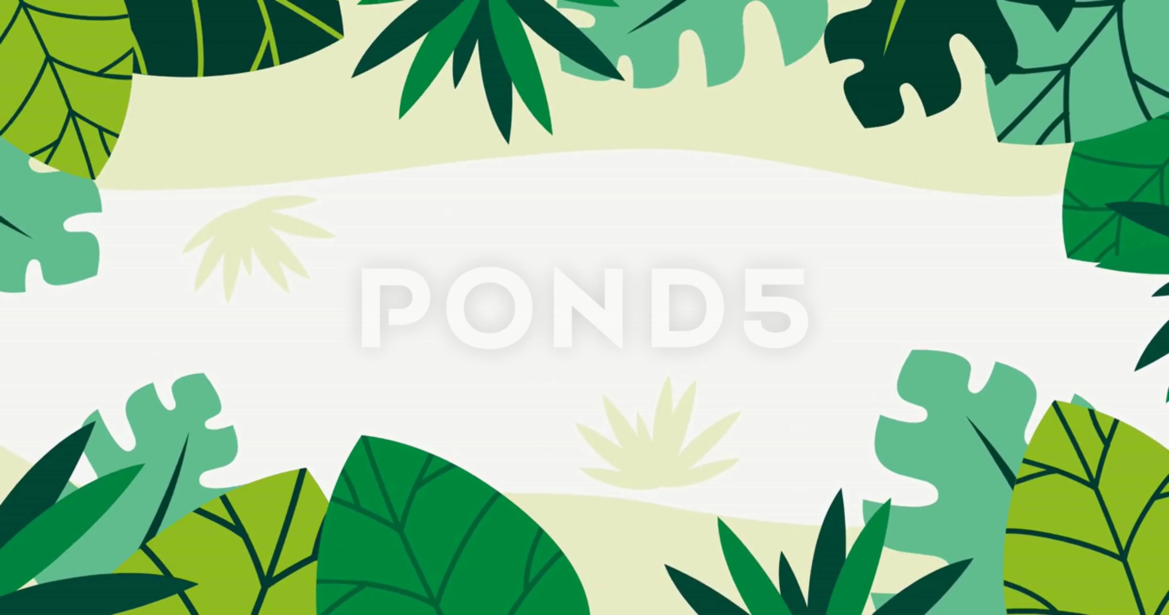 animated cartoon leaf background with do... | Stock Video | Pond5