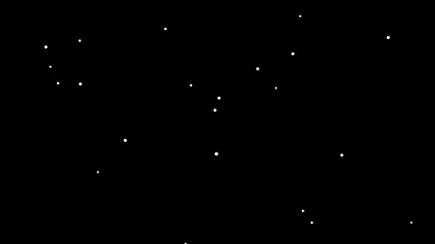 Animated Cartoon Snowfall Effect Stock Footage 278341747