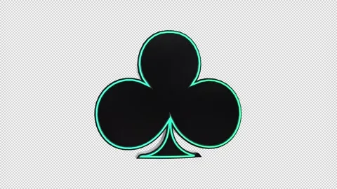 Animated Casino Elements Clubs: A Visual Delight for Your Audience Stock Footage 251796450