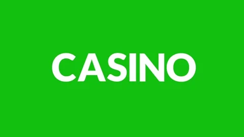 Animated CASINO text designed to mimic a slot machine rolling effect Stock Footage 310226033