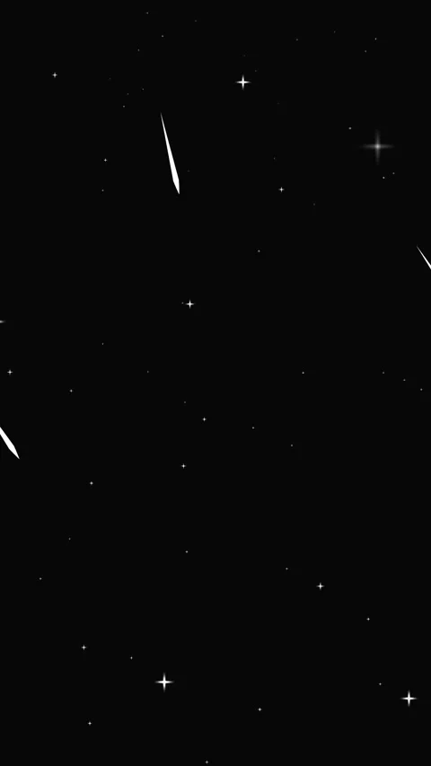 Animated celestial shooting stars vertical video night sky universe whimsic.. Stock Footage 321721806