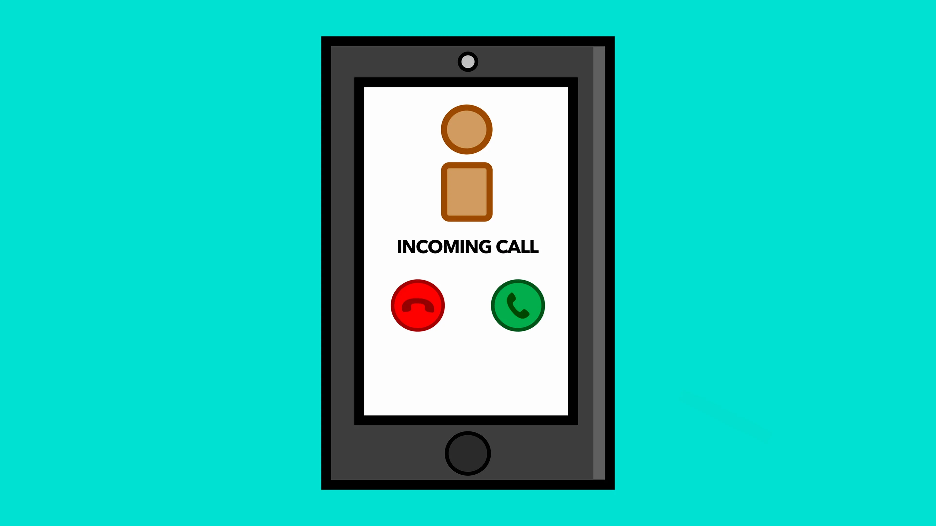 Animated Cell Phone Ringing | Stock Video | Pond5