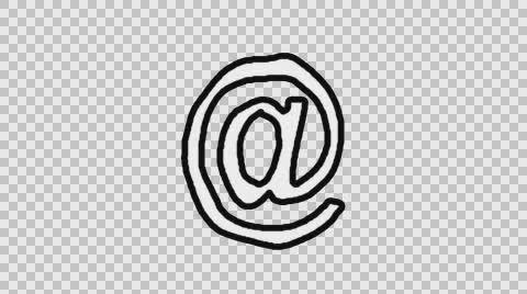 Animated Character At with Alpha Channel Stock Footage 65313124