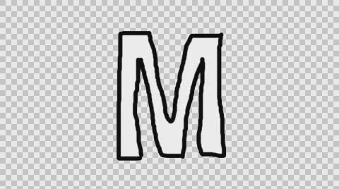 Animated Character M with Alpha Channel Stock Footage 65313443