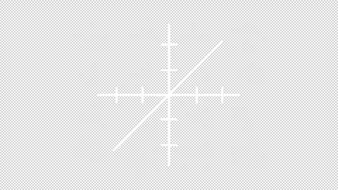 Animated charts and functions white icons Video stock 296631786
