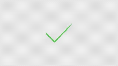 Animated of Check mark Stock Footage 312260424