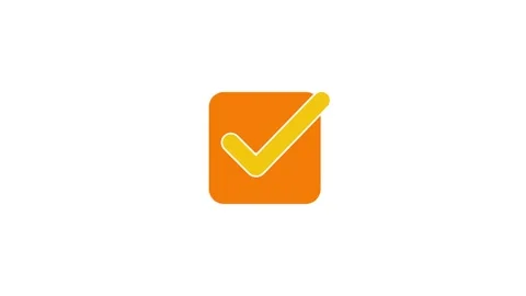 Tick Icon Stock Footage ~ Royalty Free Stock Videos | Pond5