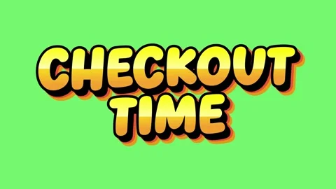 Animated checkout time text appearing on green screen for e commerce shoppi.. Stock Footage 335475139