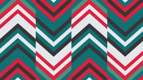 Animated chevron pattern abstract design. digital graphic Stock Footage 159947664