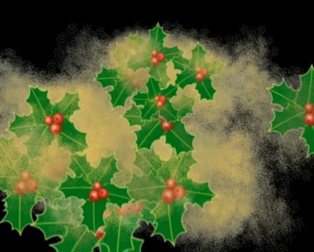 Animated christmas background  Stock-Footage 580558