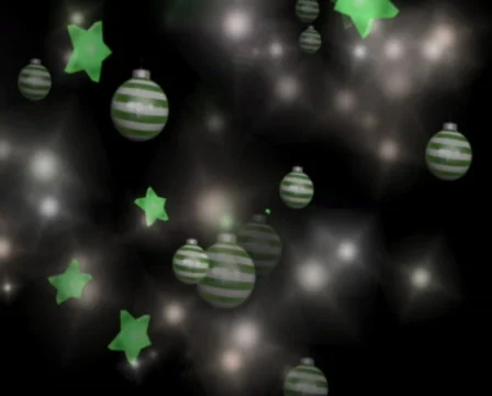 Animated christmas background  Stock Footage 580700