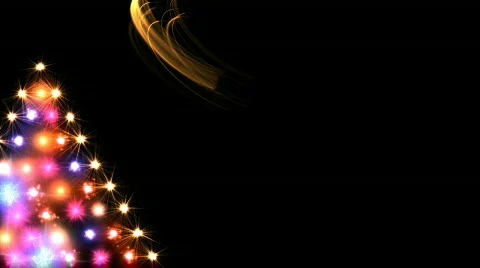 Animated Christmas Backgrounds  Stock Footage 545812