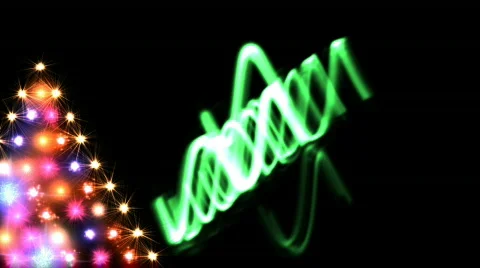 Animated Christmas Backgrounds  Stock Footage 545836