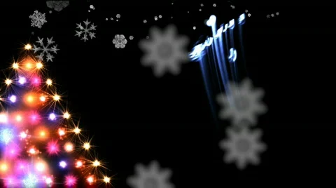 Animated Christmas Backgrounds  Stock Footage 546274