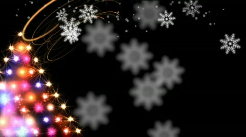 Animated Christmas Backgrounds  Vidéo 546323