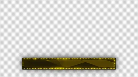 Animated Christmas Lower thirds. Vídeo Stock 333322834