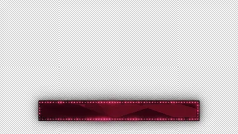 Animated Christmas Lower thirds. Video stock 333324764